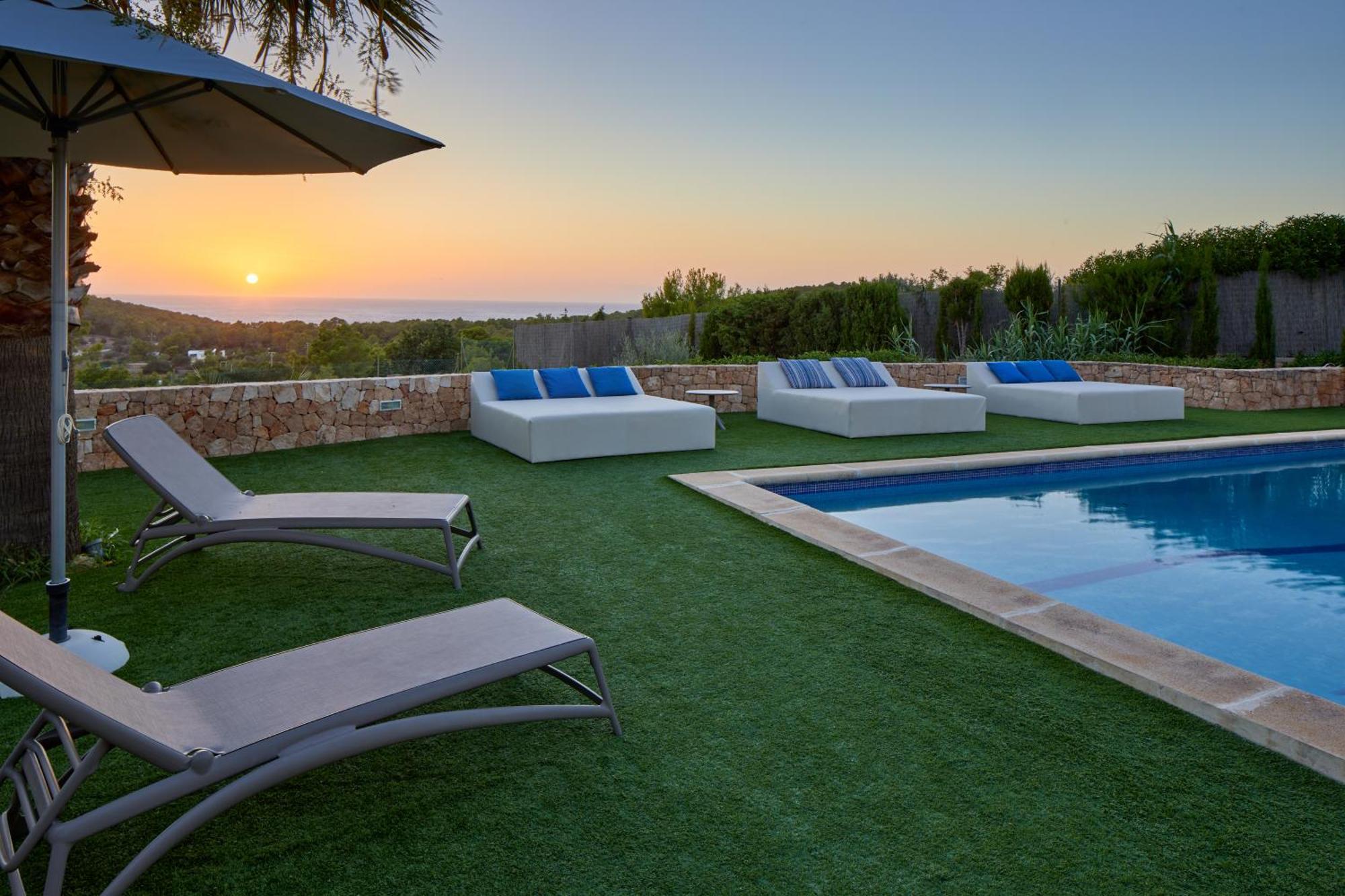 Villa Can Joan I - Fantastic Sunset Views And Family Friendly - San Antonio  Exteriér fotografie